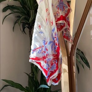 NWOT Madewell Red & Blue Bandana